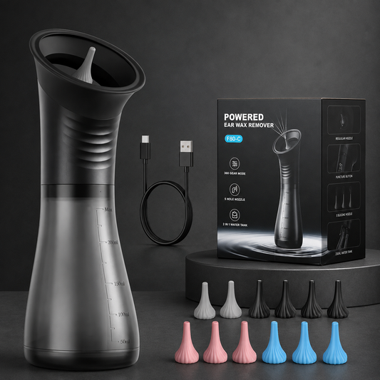 Revolutionary Electric Ear Cleaner: Safely Flush Earwax from Home
