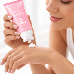 Collagen & Salmon Extract Gua Sha Face & Neck Cream | Moisturizing Skincare