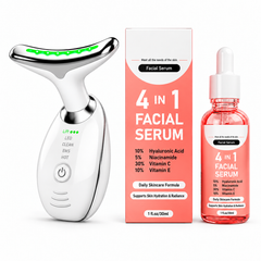 GlowThera 7-Color LED Skincare Device – At-Home Light Skincare Tool | 3 Colors