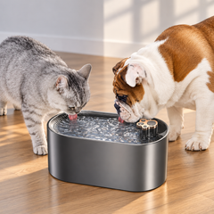 3L Pet Water Fountain with LED & Triple Filter