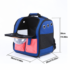 Space Capsule Pet Carrier Backpack | PVC & Oxford | Up to 13 kg