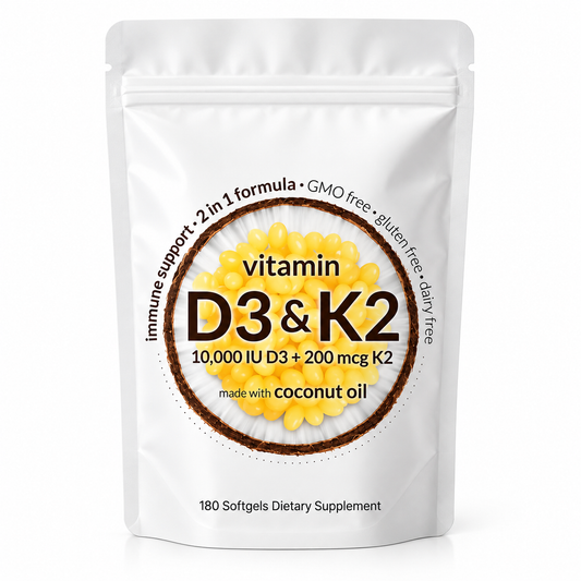 Vitamin D3 K2 Capsules – Daily Bone & Wellness Support