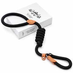 Nylon Slip Lead Dog Leash | 1.3m Training Lead | 5 Thickness Options