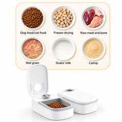 Gravity Pet Feeder & Water Dispenser | Plastic | Single & Double Bowl | Cats & Dogs