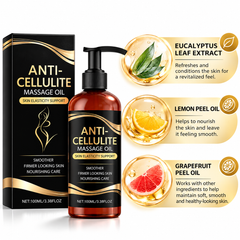 Body Nourishing Massage Oil with Lemon & Grapefruit | 100ml