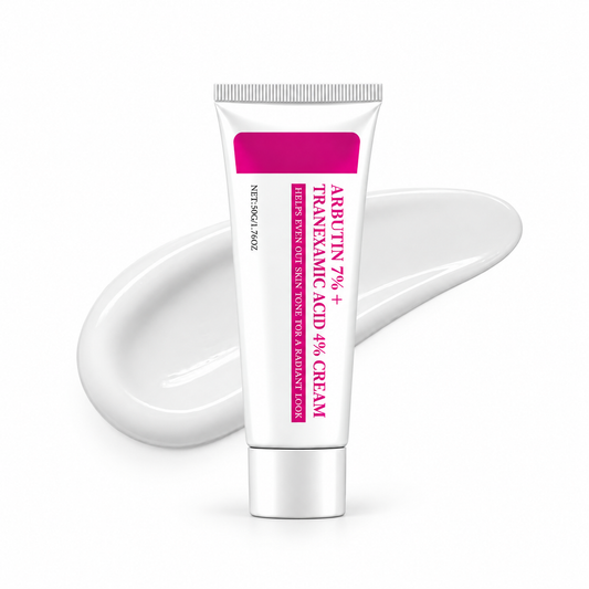 Arbutin & Glycerin Face Cream | Brightening & Moisturizing Skincare | 50g