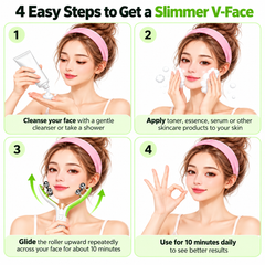 Microcurrent V-Shape Face Massager | Facial Contouring Beauty Device