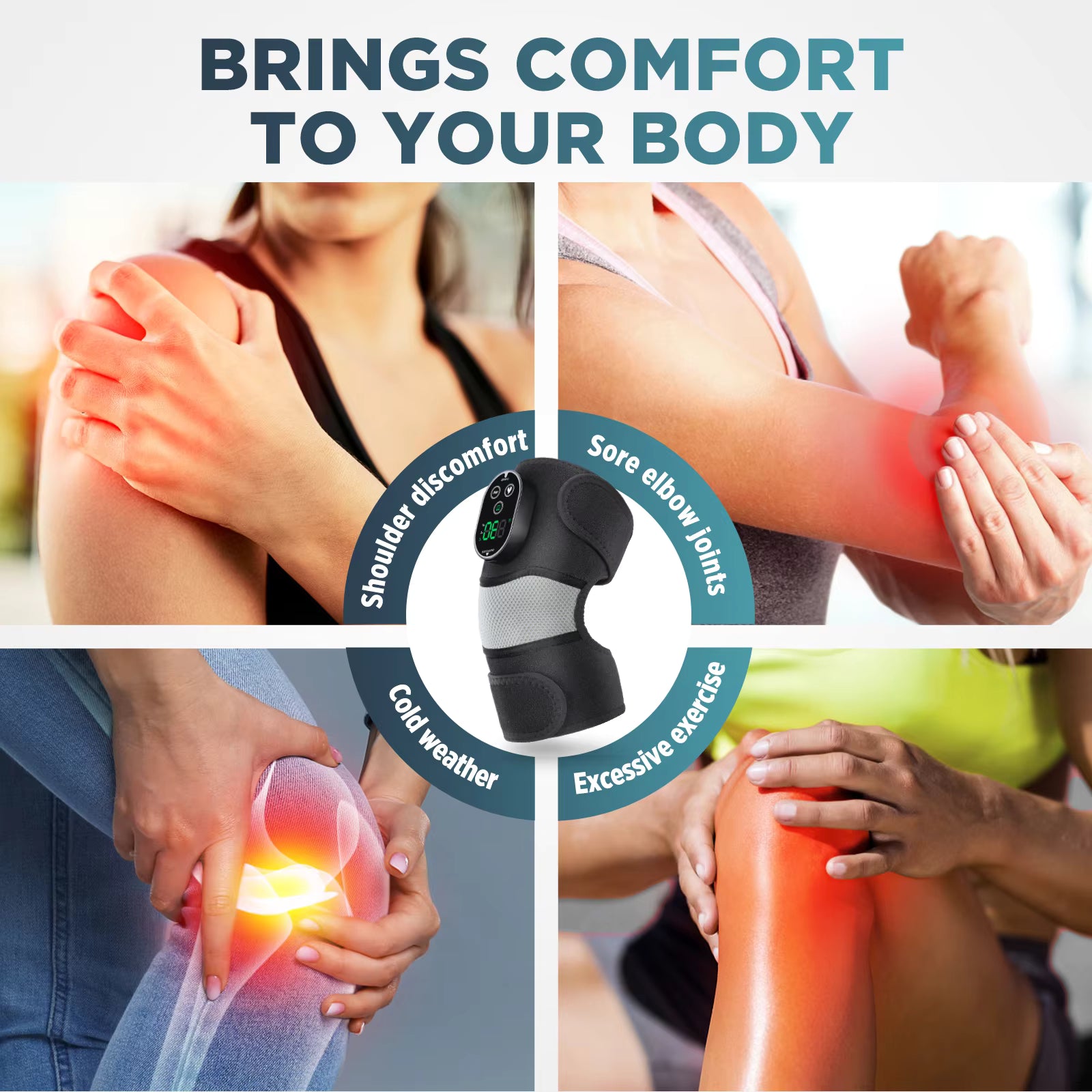 ComfortGlow - Knee & Foot Heating Pad Entige
