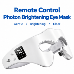 Wearable EMS Eye Area Beauty Massager Mask | Under-Eye & Cheek Contouring Device | Rechargeable