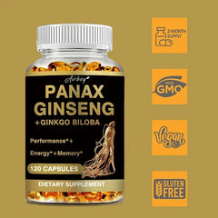 Panax Ginseng + Ginkgo Biloba - Maintain Overall Health Entige