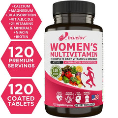 Women's Multivitamin Multimineral Supplement Entige