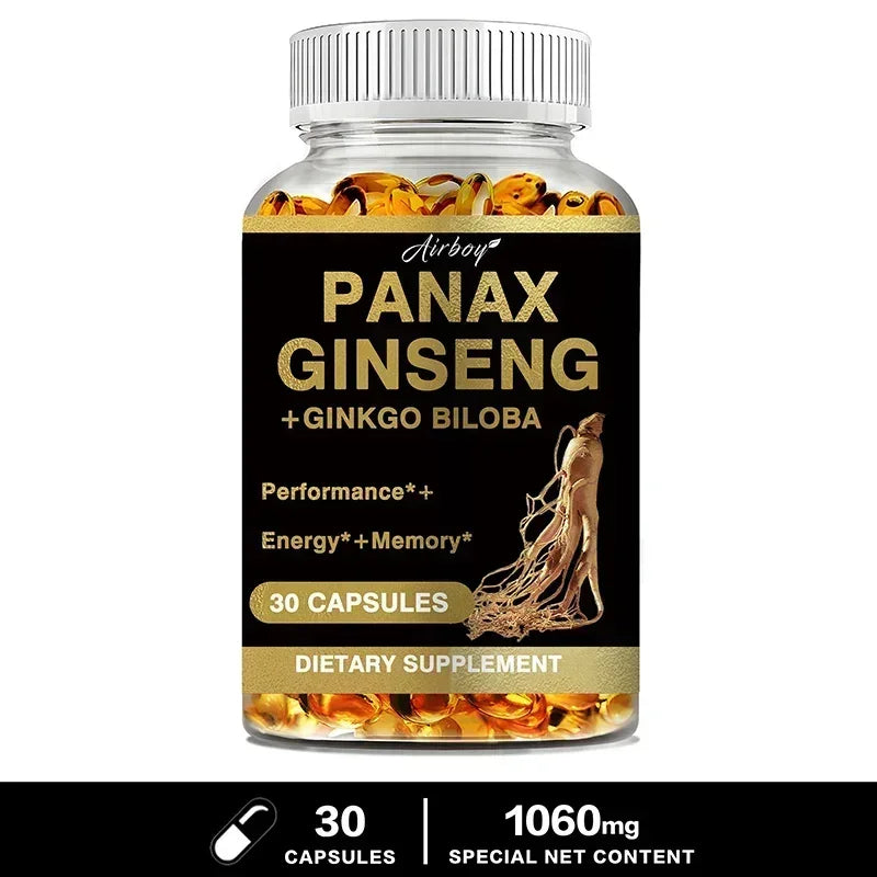 Panax Ginseng + Ginkgo Biloba - Maintain Overall Health Entige