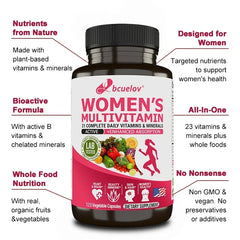 Women's Multivitamin Multimineral Supplement Entige