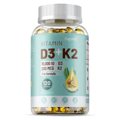 VITAMIN D3&K2 - Nerve, Muscle, Heart, Bone and Dental Health Entige
