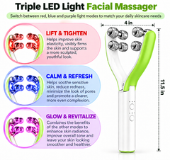 Microcurrent V-Shape Face Massager | Facial Contouring Beauty Device
