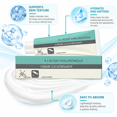 Hyaluronic Acid Cream with Glycerin, 100g