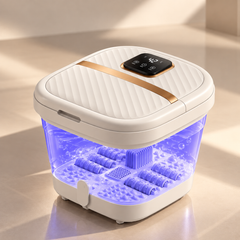 Folding Foot Bath Tub with PTC Heater & Remote Control | 110V