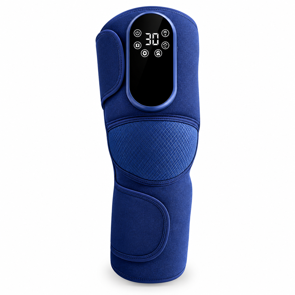 Knee Massager with Heat & Airbag Compression | Vibration Massage Device | Free Size