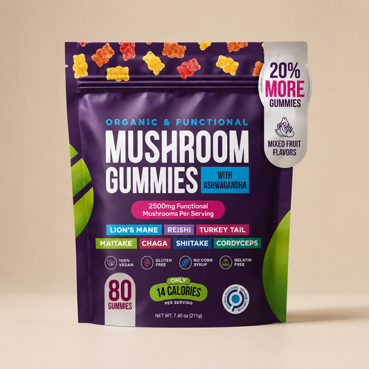 Mushroom Gummies for Heart Health — Enjoy Delicious Daily Wellness