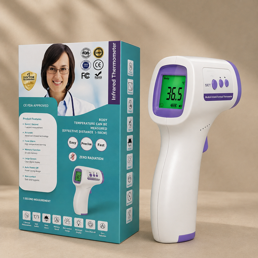 Instant Infrared Thermometer – Quick, No-Touch Temperature Checks for Peace of Mind