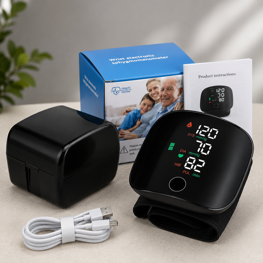 Wrist Blood Pressure Monitor — Effortless Heart Health Tracking for Everyone