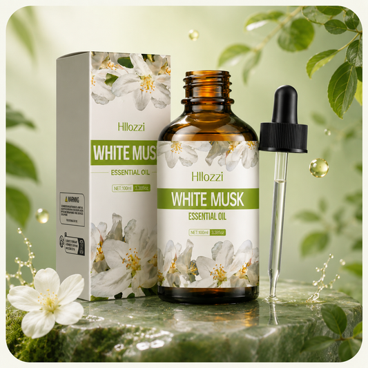 White Musk Essential Oil — For Skin, Bath & Diffuser
