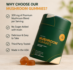 Mushroom Gummies Soft Candy