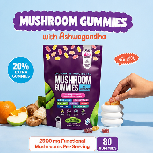 Mushroom Gummies — Maintain Cardiovascular Health Entige