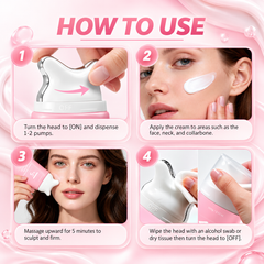 Collagen & Salmon Extract Gua Sha Face & Neck Cream | Moisturizing Skincare