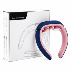 Neck & Shoulder Electric Pulse Massager – 4 Modes | 15 Levels | Heat Function | USB Rechargeable