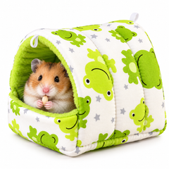 Cotton Crystal Velvet Hamster Nest | Small Animal Bed