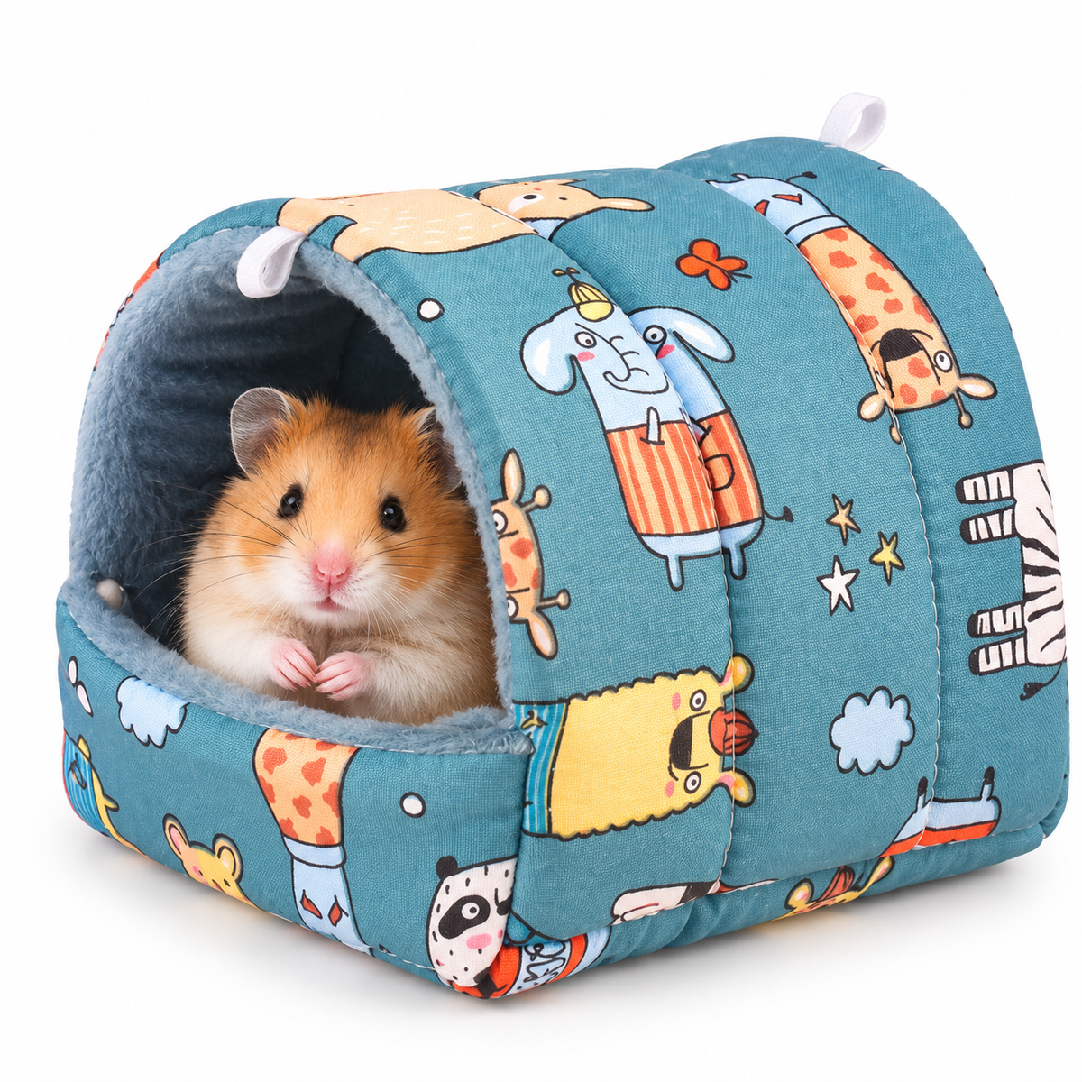 Cotton Crystal Velvet Hamster Nest | Small Animal Bed