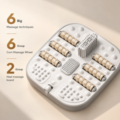 Folding Foot Bath Tub with PTC Heater & Remote Control | 110V