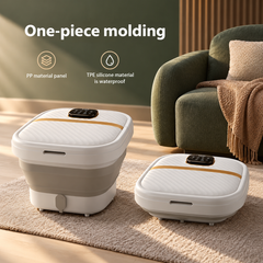 Folding Foot Bath Tub with PTC Heater & Remote Control | 110V