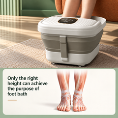 Folding Foot Bath Tub with PTC Heater & Remote Control | 110V