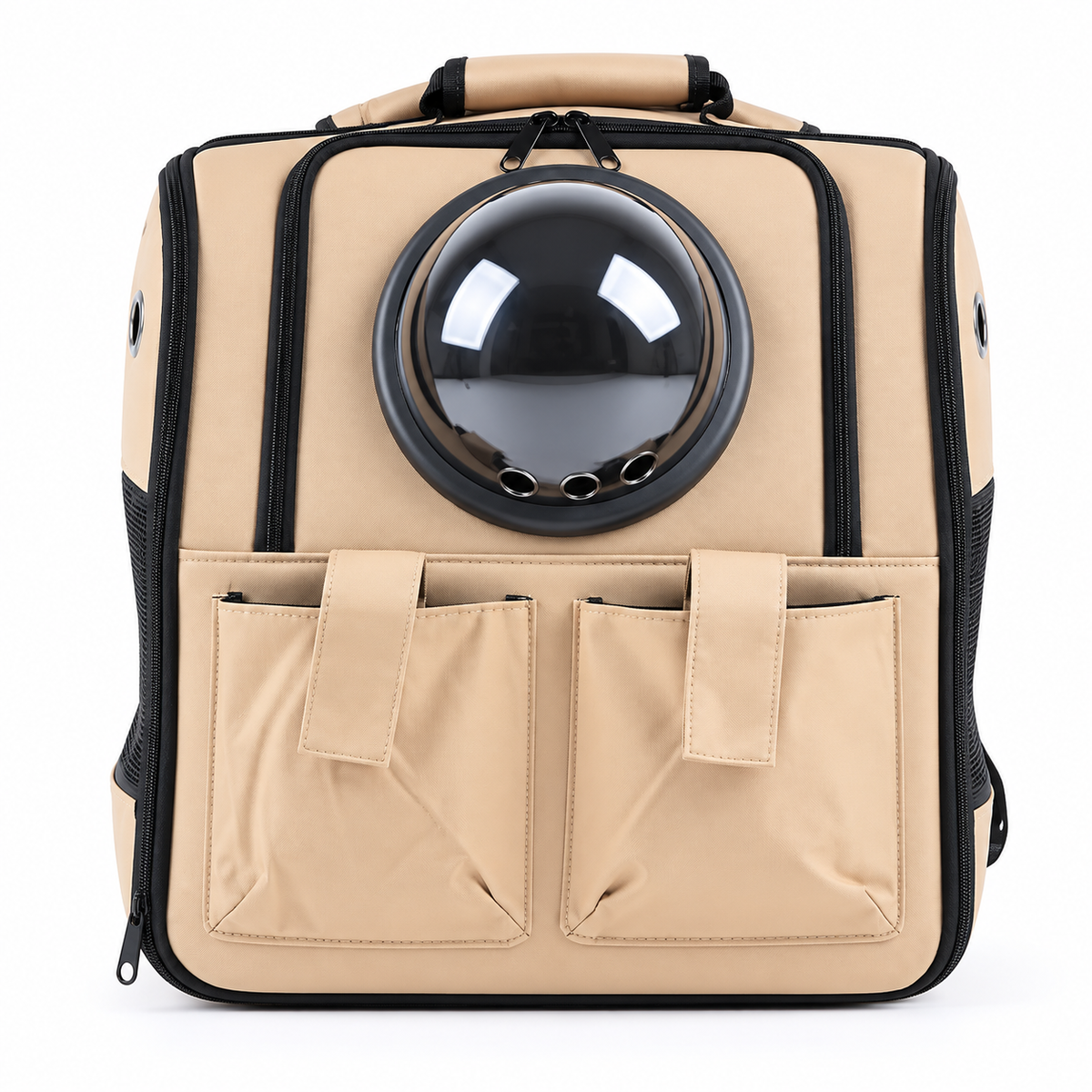 Space Capsule Pet Carrier Backpack | PVC & Oxford | Up to 13 kg