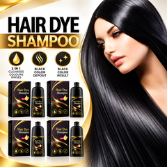 Black Hair Color Shampoo | Herbal Extract Formula | 100ml