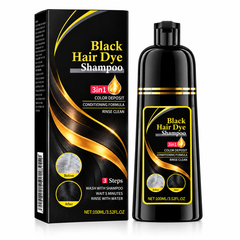 Black Hair Color Shampoo | Herbal Extract Formula | 100ml