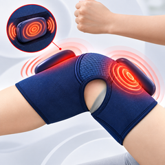 Knee Massager with Heat & Airbag Compression | Vibration Massage Device | Free Size