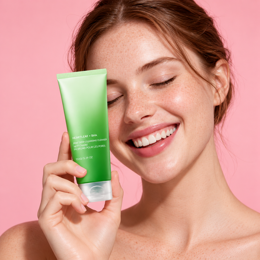 Seaweed & Aloe Vera Facial Cleansing Milk | Oil-Control Formula | 150g