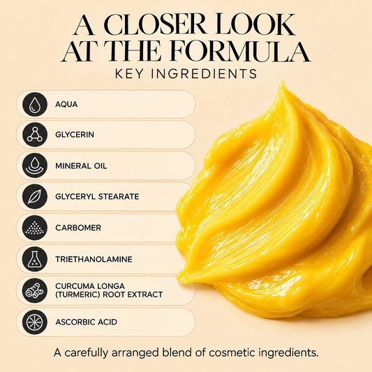 Turmeric Face Cream with Glycerin & Vitamin C