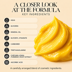 Turmeric Face Cream with Glycerin & Vitamin C