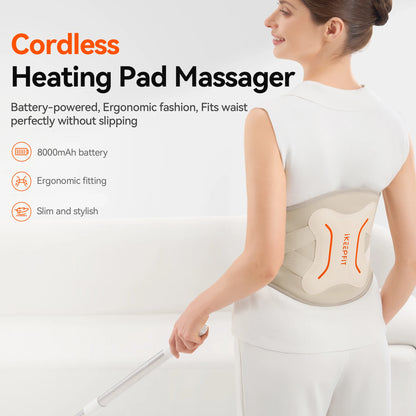 Electric Waist Massager - Heating 3-IN-1