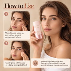 CC Bare Face Tinted Serum | Lightweight Color-Correcting Tint | 3 Shades | 40g / 1.41oz