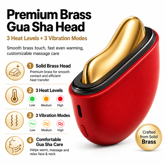 Bian Stone Gua Sha Neck Board – Heat, Stretch & Scraping Wellness Device | 3 Gift Sets