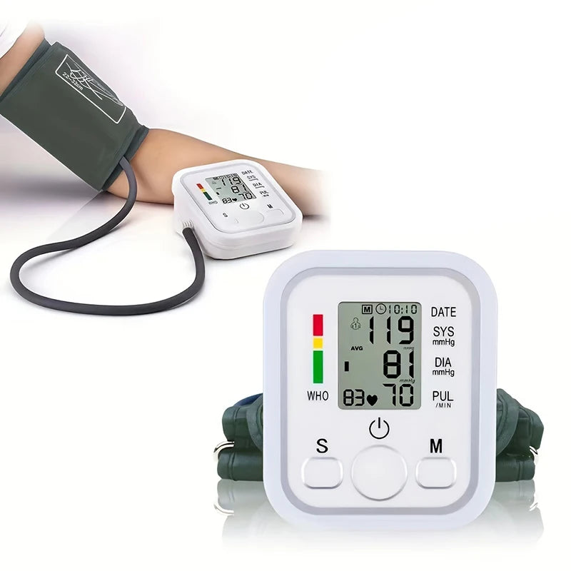 Arm Blood Pressure Monitor — Automatic, 99-Reading Storage & Heart Rate Entige