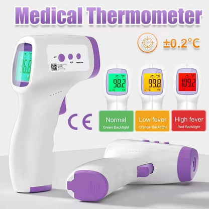 Non-Contact Infrared Thermometer — Instant Fever Detection for Baby & Adults Entige