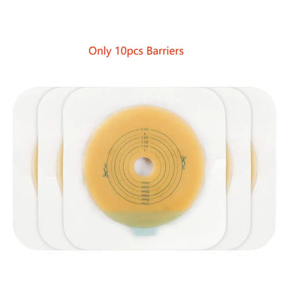 Colostomy Bags Two-Piece Drainable | 57mm Ostomy Pouches with Odor Filter