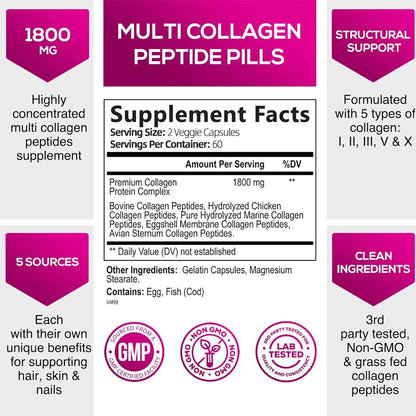 Multi Collagen Complex Capsules