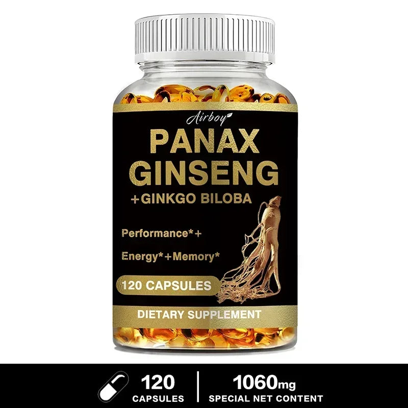 Panax Ginseng + Ginkgo Biloba - Maintain Overall Health Entige